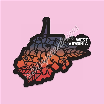 State Flower Vinyl Decal | West Virginia