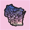 State Flower Vinyl Decal | Wisconsin