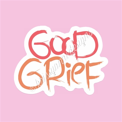 Vinyl Decal | Good Grief
