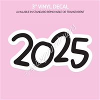 Vinyl Decal | 2025