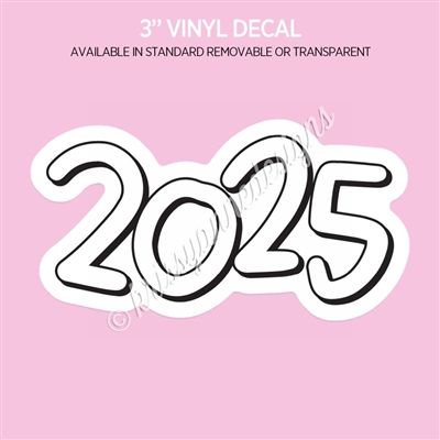Vinyl Decal | 2025