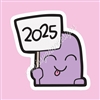 Vinyl Decal | 2025 Steve (Purple)