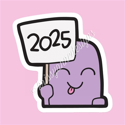 Vinyl Decal | 2025 Steve (Purple)