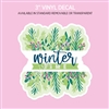 Vinyl Decal | Winter Time