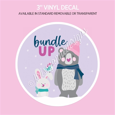 Vinyl Decal | Bundle Up