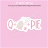 Vinyl Decal | Q Tea Pie