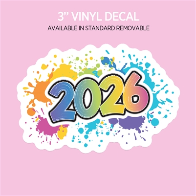 Vinyl Decal | 2026 Splash