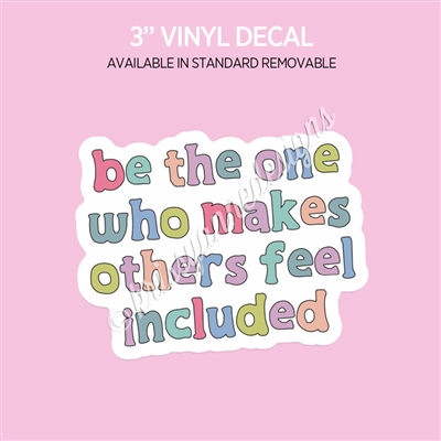 Vinyl Decal | Included