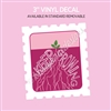 Vinyl Decal | Keep Growing