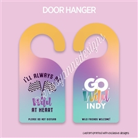 Two-Sided Door Hanger | Wild at Heart (GW Indy)