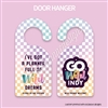 Two-Sided Door Hanger | Wild Dreams (GW Indy)