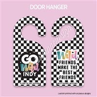 Two-Sided Door Hanger | Wild Friends (GW Indy)