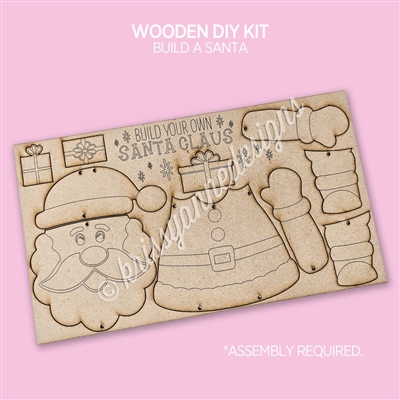 Wooden DIY Kit | Santa
