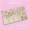 Wooden DIY Kit | Snow People
