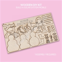 Wooden DIY Kit | Snow People