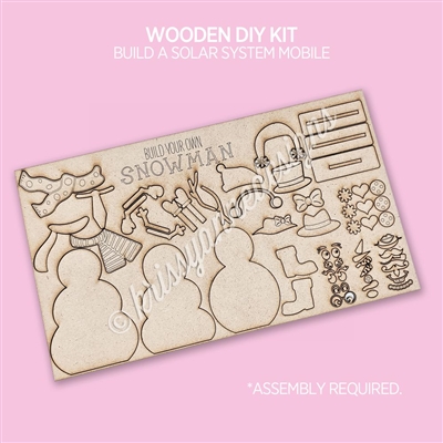 Wooden DIY Kit | Snow People
