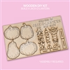 Wooden DIY Kit | Jack-O-Lantern