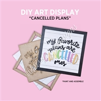 Wooden DIY Kit | Cancelled Plans