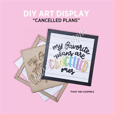 Wooden DIY Kit | Cancelled Plans