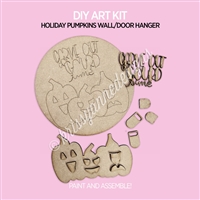 Wooden DIY Kit | Gourd Time Wall/Door Hanger