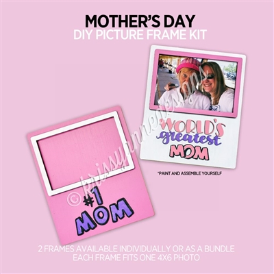 Wooden DIY Kit | Mother's Day Picture Frame