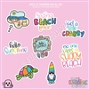 CC Diecut Sticker Set - 2023 Summer