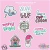 CC Diecut Sticker Set - 2023 Christmas