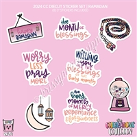 CC Diecut Sticker Set - 2024 Ramadan