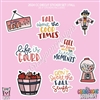 CC Diecut Sticker Set | 2024 Fall