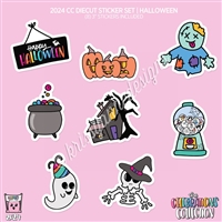 CC Diecut Sticker Set | 2024 Halloween Deco