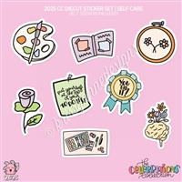 2025 CC | Diecut Sticker Set (Self Care Deco)