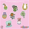 2025 CC | Diecut Sticker Set (St. Patrick's Day Deco)