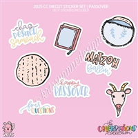 2025 CC | Diecut Sticker Set (Passover Mix)