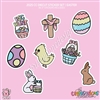 2025 CC | Diecut Sticker Set (Easter Deco)