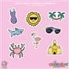 2025 CC | Diecut Sticker Set (Summer Fun Deco)