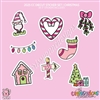 2025 CC | Diecut Sticker Set (Christmas Deco)