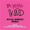 Buy All Throwback Bundles | 9-13 Years of KAD