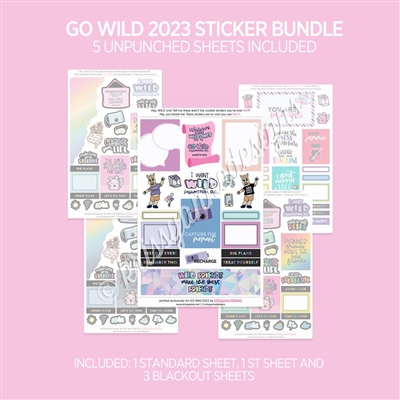KAD GW23 Swag Bundle | 5 Sticker Sheets