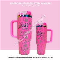 Engraved Tumbler | Rainbow SS Planner Thing