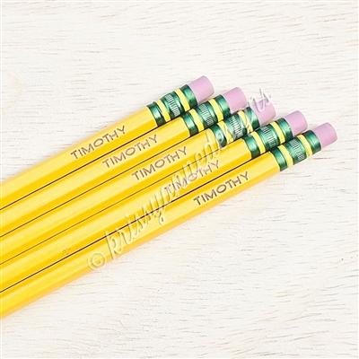 Engraved Pencil Set | Personalized