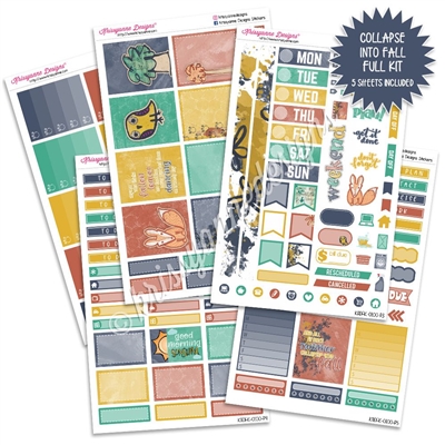 KAD Weekly Planner Kit - Collapse Into Fall