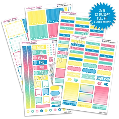 KAD Weekly Planner Kit - $2 Tuesday