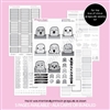 Grayscale Planner Kit | For The Love Of Steve