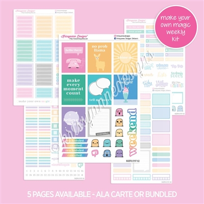Weekly Planner Kit | Make Your Own Magic