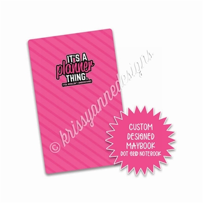 KAD Branded MayBook - Pink Planner Thing