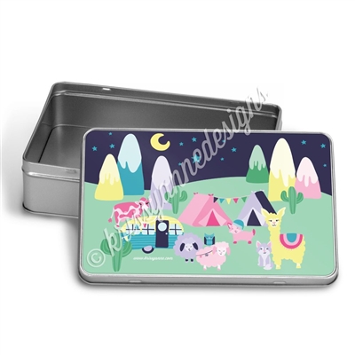 Rectangle Gift Tin - Wild Ones