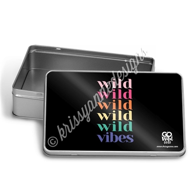 Rectangle Gift Tin - Wild Vibes