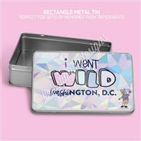 Rectangle Metal Tin | I Went Wild DC Prism