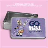 Rectangle Metal Tin | Wild Llama