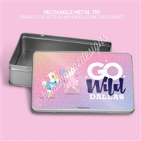 Rectangle Metal Tin | GO Wild Logo (GW 2024)